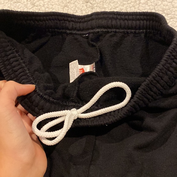 Black Hanes sweats - Picture 2 of 5